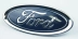Emblema "ford" da Grade do Radiador Ecosport / New Fiesta / Focus / Ranger Storm C1bz8213a 