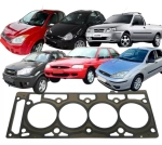 Junta Cabecote Motor Zetec Rocam 1.6 Flex / Gasolina Chapa Xs6e6051bf  