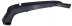 Moldura Para Choque Traseiro Focus Hatch  2013/2015 Bm51a17a894ab